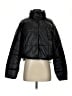 Zara 100% Recycled Polyester Solid Black Jacket Size S - photo 1