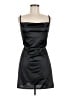 Zaful 100% Polyester Solid Black Cocktail Dress Size 6 - photo 1