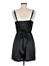 Zaful 100% Polyester Solid Black Cocktail Dress Size 6 - photo 2