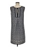 Max Studio Print Gray Casual Dress Size M - photo 2