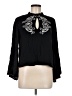 Minkpink Black Long Sleeve Blouse Size M - photo 1