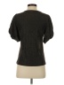 DKNY Black Short Sleeve Top Size S - photo 2