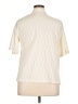 Unbranded 100% Polyester Ivory Short Sleeve Blouse Size 0X - photo 2