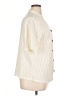 Unbranded 100% Polyester Ivory Short Sleeve Blouse Size 0X - photo 4