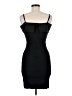 Soprano Solid Black Cocktail Dress Size M - photo 2