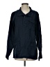 J.Crew 100% Linen Blue Long Sleeve Button-Down Shirt Size S - photo 1