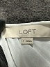 Ann Taylor LOFT White Short Sleeve Blouse Size L - photo 7