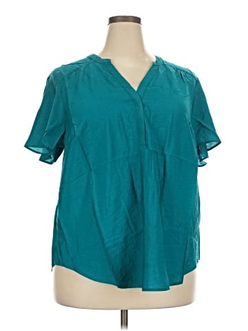Torrid Short Sleeve Blouse (view 1)