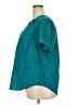 Torrid Teal Short Sleeve Blouse Size 2X Plus (2) - photo 5