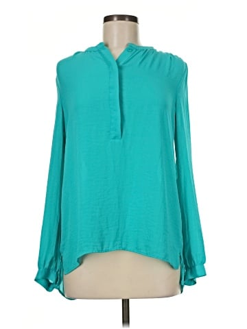 a.n.a. A New Approach Long Sleeve Blouse (view 1)