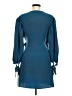 Topshop 100% Polyester Solid Teal Cocktail Dress Size 8 - photo 2