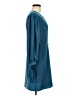 Topshop 100% Polyester Solid Teal Cocktail Dress Size 8 - photo 4