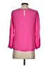 J.Crew 100% Polyester Pink Long Sleeve Blouse Size 00 - photo 2