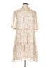 CeCe 100% Polyester Floral Ivory Casual Dress Size M - photo 1