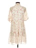 CeCe 100% Polyester Floral Ivory Casual Dress Size M - photo 2