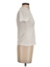 Theory 100% Cotton Ivory Short Sleeve Turtleneck Size S - photo 4