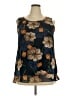 Unbranded Blue Sleeveless Blouse Size 2X - photo 1