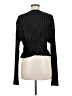 Zaful 100% Polyester Black Long Sleeve Blouse Size 8 - 10 - photo 2