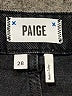 Paige Black Denim Shorts Size 28 - photo 3