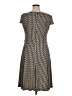 J Howard Tweed Brown Casual Dress Size 14 - photo 2