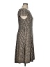 J Howard Tweed Brown Casual Dress Size 14 - photo 4