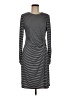 Tommy Hilfiger Stripes Black Gray Casual Dress Size 8 - photo 1