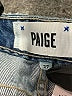 Paige 100% Cotton Hearts Blue Jeans Size 27 waist - photo 7