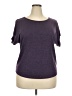 Colette Purple Short Sleeve Top Size XXL - photo 1