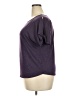 Colette Purple Short Sleeve Top Size XXL - photo 5