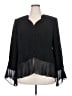 Adrianna Papell 100% Polyester Black Jacket Size 18 - photo 1
