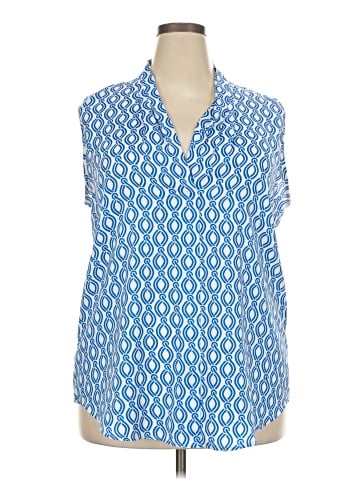 Ann Taylor Short Sleeve Blouse (view 1)