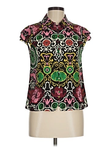 Alice + Olivia Sleeveless Button-Down Shirt (view 1)