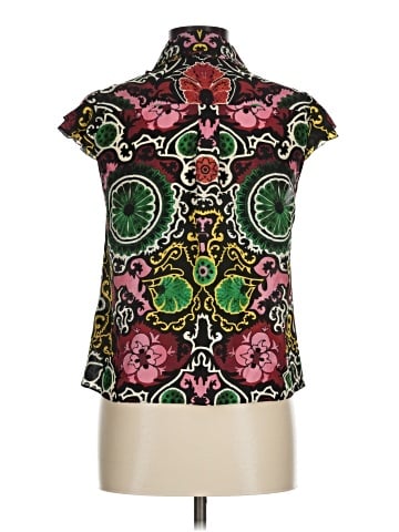 Alice + Olivia Sleeveless Button-Down Shirt (view 2)
