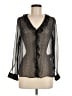 Sézane Polka Dots Black Long Sleeve Blouse Size EU (FR) 40 / US 8 - photo 1