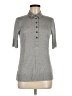 Reiss Gray Short Sleeve Top Size M - photo 1