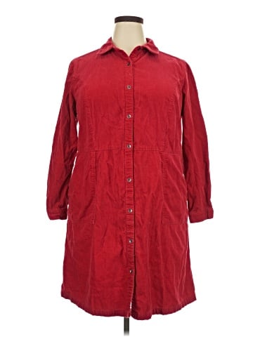 Woman Within Casual Dress (view 1)