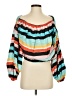 Caroline Constas Teal 3/4 Sleeve Blouse Size S - photo 1