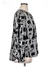 Nine West 100% Polyester Black Long Sleeve Blouse Size XL - photo 4