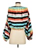 Caroline Constas Teal 3/4 Sleeve Blouse Size S - photo 2