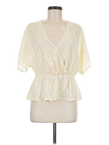 All in Favor Short Sleeve Blouse (view 1)