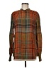 Aspesi Plaid Orange Long Sleeve Button-Down Shirt Size EU (IT) 42 / US 6 - photo 1