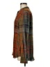 Aspesi Plaid Orange Long Sleeve Button-Down Shirt Size EU (IT) 42 / US 6 - photo 5