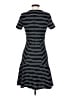 Hutch Stripes Black Casual Dress Size XS - photo 2