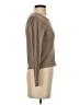 Olivia Rae Tan Long Sleeve Top Size S - photo 4