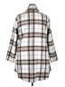 MELLODAY Plaid Gray Coat Size 2X - photo 2