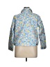 Woman Within Print Blue Jacket Size 16 - photo 2