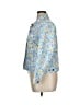 Woman Within Print Blue Jacket Size 16 - photo 5