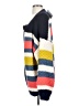 Ott Color Block Blue Wool Cardigan Size S - photo 5