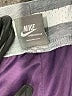 Nike 100% Polyester Purple Track Pants Size L - photo 7