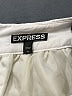 Express Chevron-herringbone Silver Ivory Casual Skirt Size 4 - photo 4